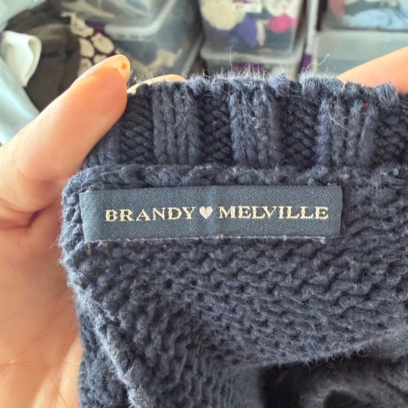 Women's Brandy Melville America Flag Cotton Sweater - Picture 3 of 11